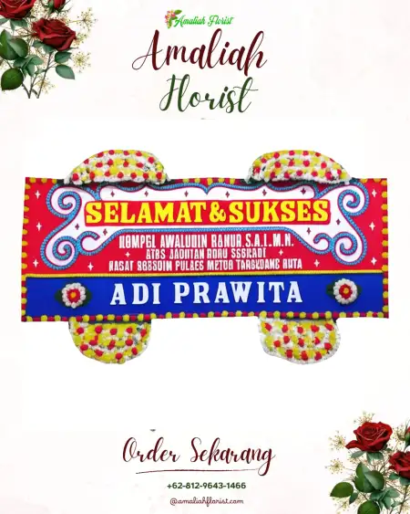 Papan Bunga Ucapan Selamat Kaliwatubumi